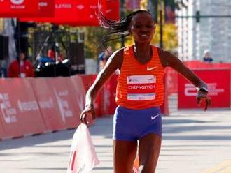 Chicago Marathon: Ruth Chepngetich wins but misses world record