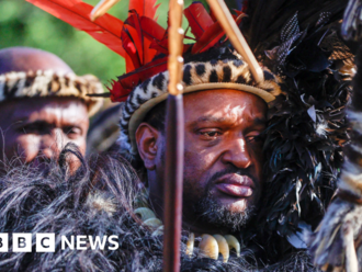 Zulu coronation: South Africa's love affair with King Misuzulu