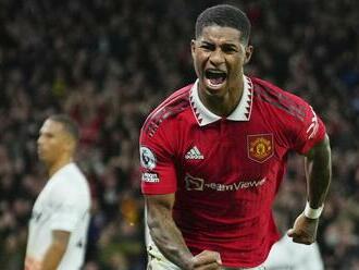 Arsenal je späť na čele Premier League. Rashford spasil Man United