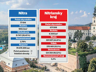 Regionálne voľby 2022: Nitre chýba rýchle vlakové spojenie so zvyškom Slovenska