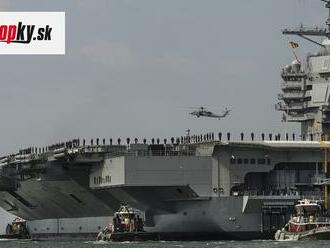 USA vypustili do Atlantiku monštrum: Najdrahšia lietadlová loď sveta USS Gerald R. Ford má odstrašiť Putina