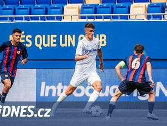 Plzeňští fotbalisté se loučili s Youth League, proti Barceloně remizovali