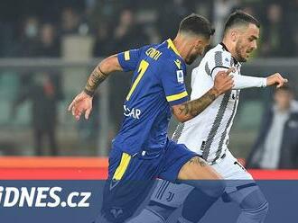 Juventus udolal poslední Hellas a popáté za sebou v italské lize vyhrál