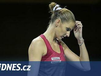 ONLINE: Siniaková a Vondroušová vedou v rozhodující čtyřhře proti Polkám