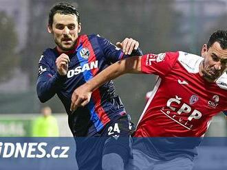 Pardubice - Plzeň 1:1, poslední obral lídra, hostům zachránil bod Havel