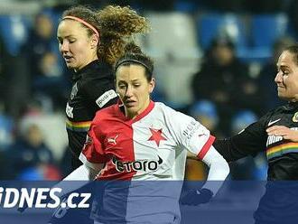 Slavia - St. Pölten 0:1. Fotbalistky prohrály v Lize mistryň gólem v nastavení