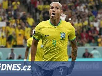 Brazílie – Srbsko 2:0, dorážka i nádherný volej, Richarlison kouzlil