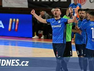 Futsalistům Chrudimi remíza na postup do Final Four Ligy mistrů nestačila