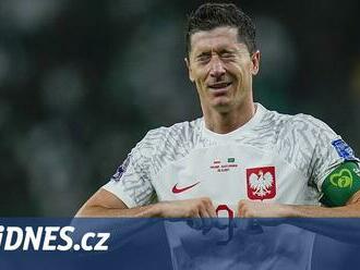 Emoce, slzy. Splněný dětský sen, zářil Lewandowski po vytouženém gólu