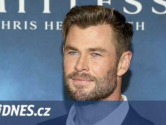 Chris Hemsworth se bojí Alzheimerovy choroby, má ji v genech