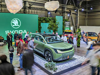 ŠKODA AUTO představila na veletrhu čisté mobility e-SALON nejen své elektromobily, ale i výhled do budoucna