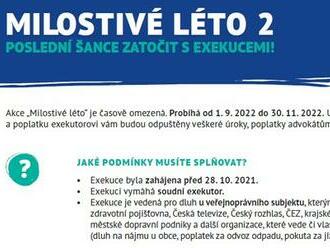 Ještě lze využít Milostivého léta. Lidé v dluhových pastech tak mají šanci na oddlužení do 15. listopadu