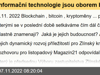 Informační technologie jsou oborem budoucnosti, nenechme si ujet vlak - Tomáš Janča