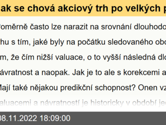 Jak se chová akciový trh po velkých propadech?