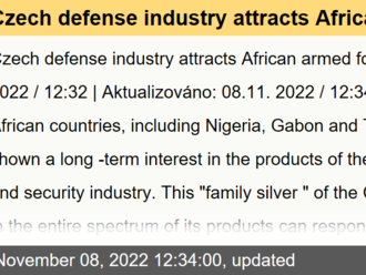 Czech defense industry attracts African armed forces