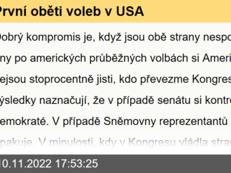 První oběti voleb v USA