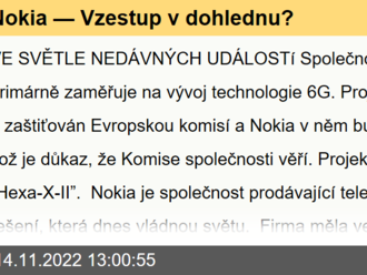 Nokia — Vzestup v dohlednu?