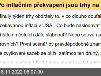 Po inflačním překvapení jsou trhy na rozcestí, říká expertka z Invesco. Tady jsou její argumenty pro i proti vrcholící inflaci