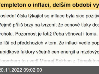 Templeton o inflaci, delším období vysokých sazeb a investovatelnosti Číny - Víkendář