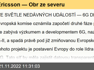 Ericsson — Obr ze severu