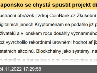 Japonsko se chystá spustit projekt digitálního jenu. Jak je na tom zbytek světa?