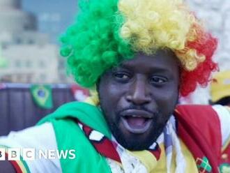 World Cup 2022: Senegalese fans in Qatar react ahead of the game against the Netherlands