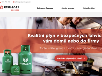 LPG e-shop umožňuje doručení propanových láhví do 3 hodin od objednávky