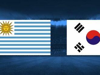 ONLINE: Uruguaj - Južná Kórea. Bude to Suárez alebo Son Heung-min?