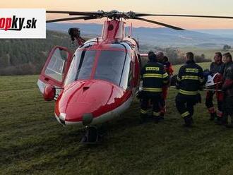 Leteckí záchranári z Popradu zasahovali v horách aj v lesnom teréne