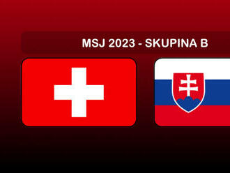 MSJ 2023: Švajčiarsko - Slovensko od 17:00