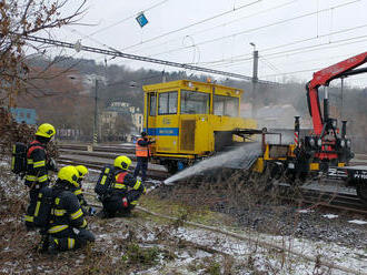 V Krásném Březně – Ústí nad Labem došlo k požáru tlakové lahve na opravné drážní vlečce. Na místě…