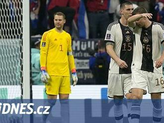 Kostarika – Německo 2:4, bláznivý průběh, čtyřnásobní šampioni v Kataru končí