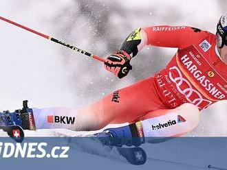 Krýzl se ve Val d’Isere nedostal do druhého kola, obří slalom vede Odermatt