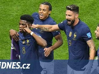 Anglie - Francie 1:2, obhájce poslal dál Giroud, Kane v závěru nedal penaltu