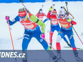 Skvostná tečka Davidové za krásnými dny: Hned je ten biatlon větší zábava