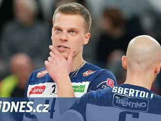 Džavoronok s Trentinem klubový šampionát nevyhrál, slaví Perugia