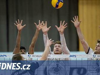 Volejbalisté Českých Budějovic hladce postoupili do play off Poháru CEV