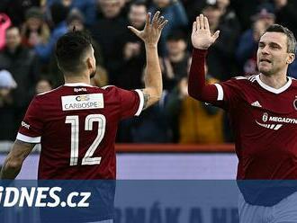 Silvestrovské derby ovládla Sparta 7:6. Velký obrat dovršil Čížek