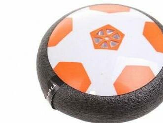 Air disk futbalová lopta malá oranžová. Zábava nielen pre deti na doma.