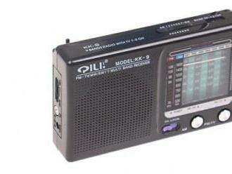 Vreckové rádio KK-9 čierne