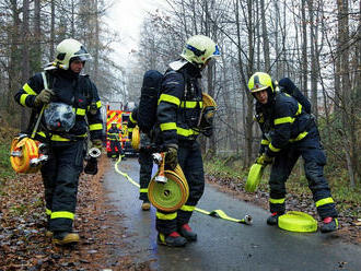 Exploze skladu průmyslových výbušnin byla námětem taktického cvičení ve firmě Explosia v Krmelíně