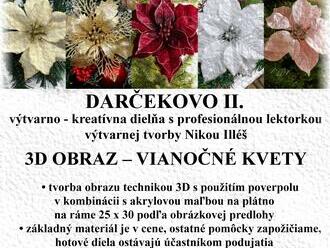 DARČEKOVO II. – výtvarno - kreatívna dielňa