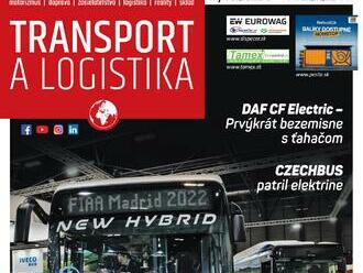 Magazín TRANSPORT a LOGISTIKA – č.12-1/2022