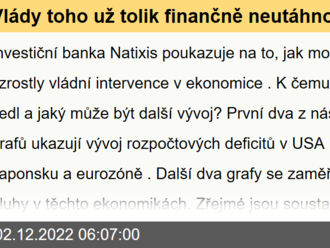 Vlády toho už tolik finančně neutáhnou, nastoupí firmy - Natixis