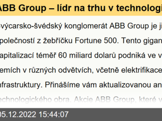 ABB Group – lídr na trhu v technologickém sektoru