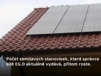 Žádosti o připojení solární elektrárny často končí zamítnutím. Hlavně na jihu a východě Moravy.