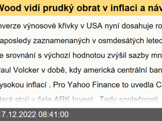 Wood vidí prudký obrat v inflaci a návrat růstových firem - Víkendář