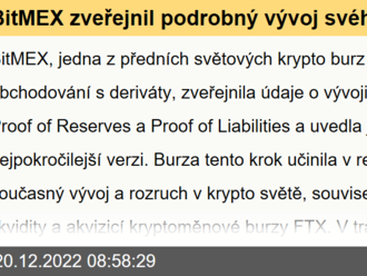 BitMEX zveřejnil podrobný vývoj svého systému Proof of Reserves a Proof of Liabilities, uvedl také jeho dosud nejpokročilejší verzi