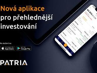 Moderní investování odkudkoli. Patria přináší v nové aplikaci investiční tipy, zpravodajství Patria.cz i mobilní klíč