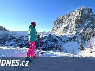 Lyžařská balada v Dolomitech. Val Gardena snad nemá jedinou chybičku